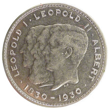 Belgium, 10 Francs/2 Belgas, 1930, EF(40-45), Nickel, 17.70