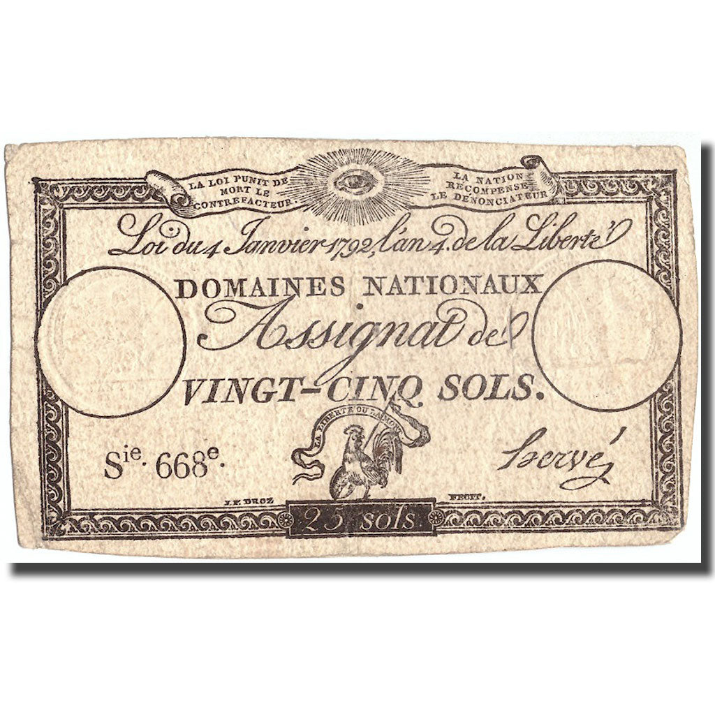 Francia, 25 Sols, 1792, 1792-01-04, MBC, KM:A55