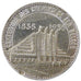 Belgium, 50 Francs, 1935, AU(55-58), Silver, 22.00