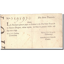 France, 10 Livres, 1720, 1720-07-01, EF(40-45), KM:A16b