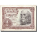 Billet, Espagne, 1 Peseta, 1953, 1953-07-22, KM:144a, TTB+