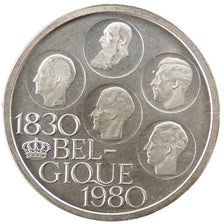 Belgium, 500 Francs, 1980, MS(63), Silver, 25.00