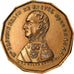 France, Medal, Le Maréchal Drouet, Reims, 1844, AU(55-58), Brass
