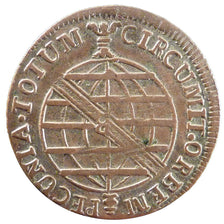 BRAZIL, 40 Reis, 1816, Rio de Janeiro, KM #234.3, EF(40-45), Copper, 36, 9.90