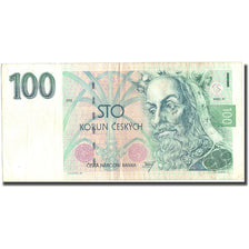 Biljet, Tsjechische Republiek, 100 Korun, 1993, 1993, KM:5a, TTB