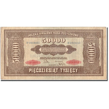 Banknote, Poland, 50,000 Marek, 1922, 1922, KM:33, EF(40-45)