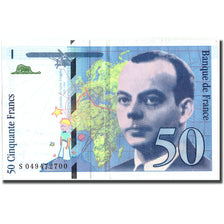 France, 50 Francs, St Exupéry, 1999, 1999, AU(50-53), Fayette:73.05, KM:157Ad