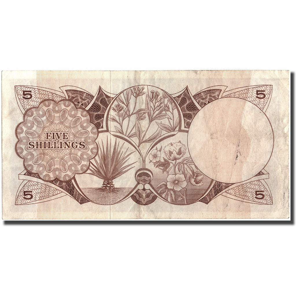 Banknote, EAST AFRICA, 5 Shillings, KM:45, EF(40-45)