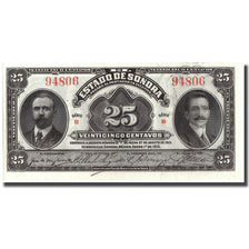 Billet, Mexico - Revolutionary, 25 Centavos, 1915, 1915., KM:S1069, SUP+