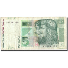 Banknote, Croatia, 5 Kuna, 2001, 2001, KM:37, F(12-15)