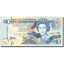 Banknote, East Caribbean States, 10 Dollars, KM:52, EF(40-45)
