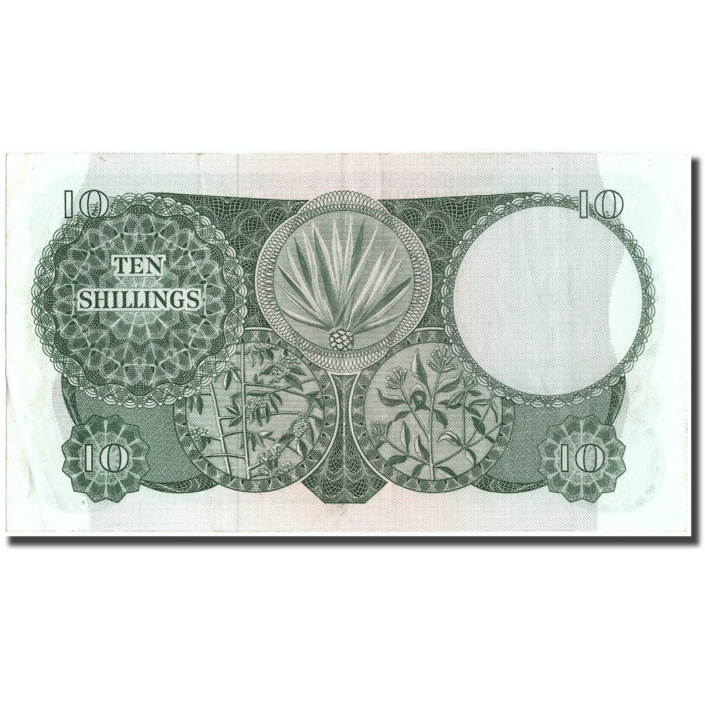 Banknote, EAST AFRICA, 10 Shillings, KM:46a, EF(40-45)