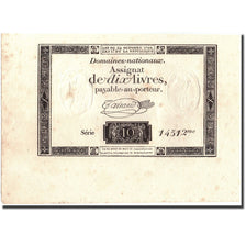 France, 10 Livres, 1792, Taisaud, 1792-10-24, UNC(60-62), KM:A51