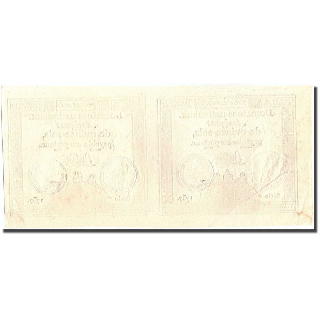 France, 2x15 Sols, 1792, 1792-10-24, AU(55-58), KM:A69a