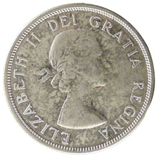 Canada, 1 Dollar, 1959, KM #54, AU(55-58), Silver, 36, 23.30