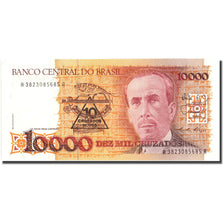 Biljet, Brazilië, 10 Cruzados Novos on 10,000 Cruzados, KM:218a, NIEUW