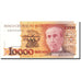 Biljet, Brazilië, 10 Cruzados Novos on 10,000 Cruzados, KM:218a, NIEUW