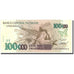 Banknote, Brazil, 100,000 Cruzeiros, KM:235b, UNC(65-70)