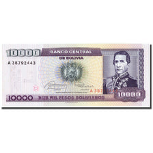 Banknot, Bolivia, 1 Centavo on 10,000 Pesos Bolivianos, 1984, 1984-02-10