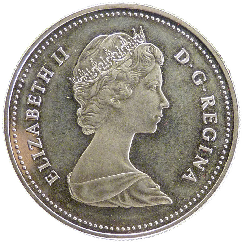 Canada, 1 Dollar, 1981, KM #130, MS(60-62), Silver, 36, 23.70