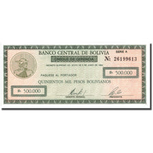 Banknote, Bolivia, 500,000 Pesos Bolivianos, 1984, 1984-06-05, KM:189
