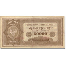 Banknote, Poland, 50,000 Marek, 1922, 1922, KM:33, AU(50-53)
