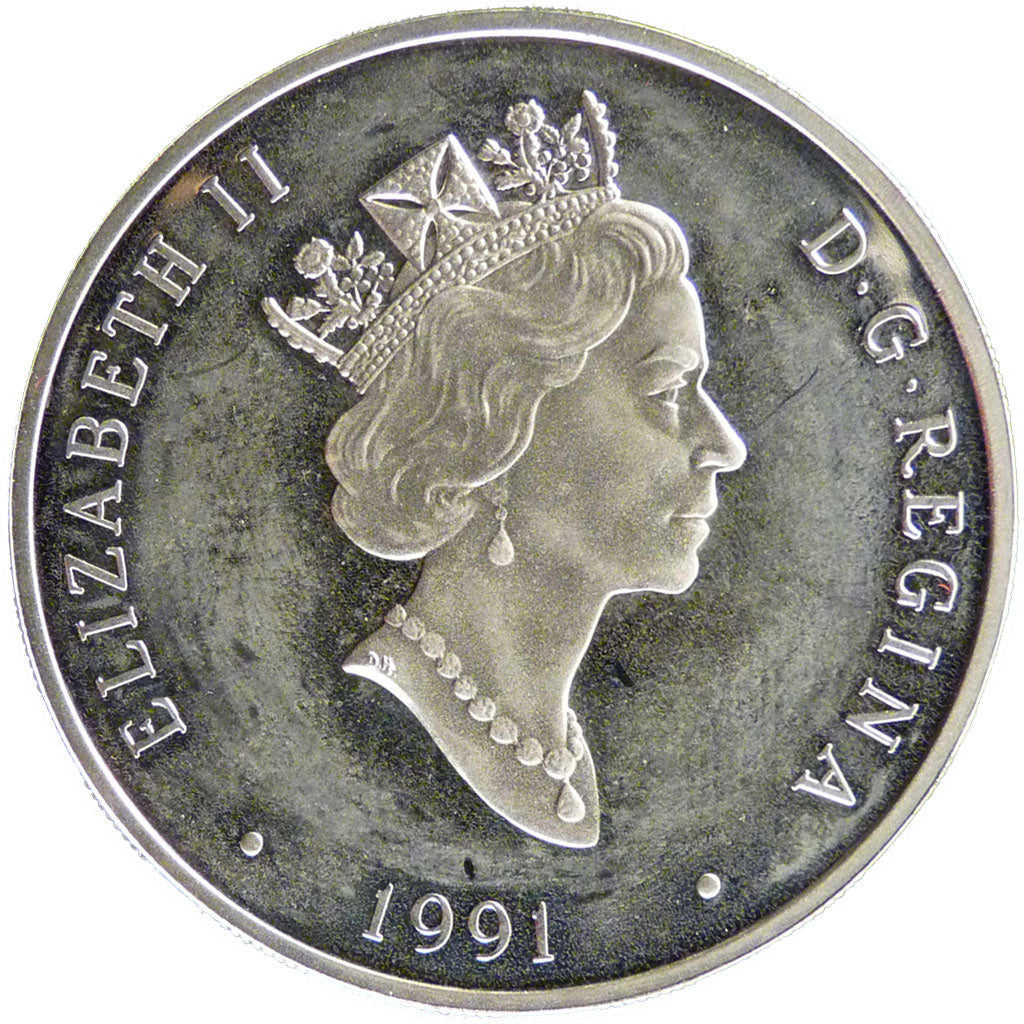 Canada, 20 Dollars, 1991, KM #197, MS(65-70), Silver and Gold, 38, 30.90