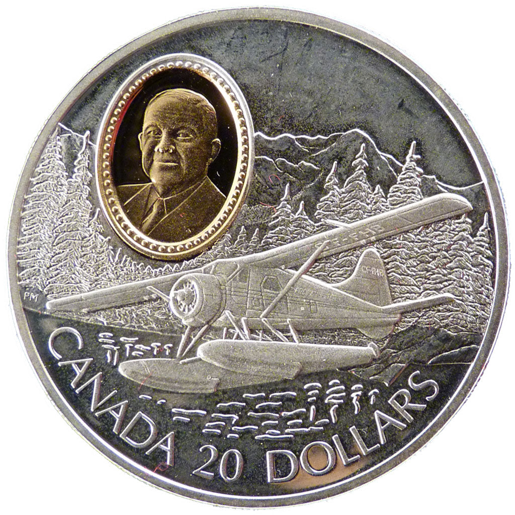 Canada, 20 Dollars, 1991, KM #197, MS(65-70), Silver and Gold, 38, 30.90