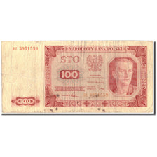 Banknote, Poland, 100 Zlotych, 1948, 1948, KM:139a, EF(40-45)