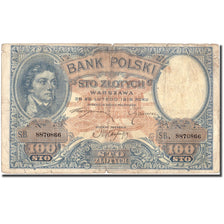 Banknote, Poland, 100 Zlotych, 1919, 1919, KM:57, VF(20-25)