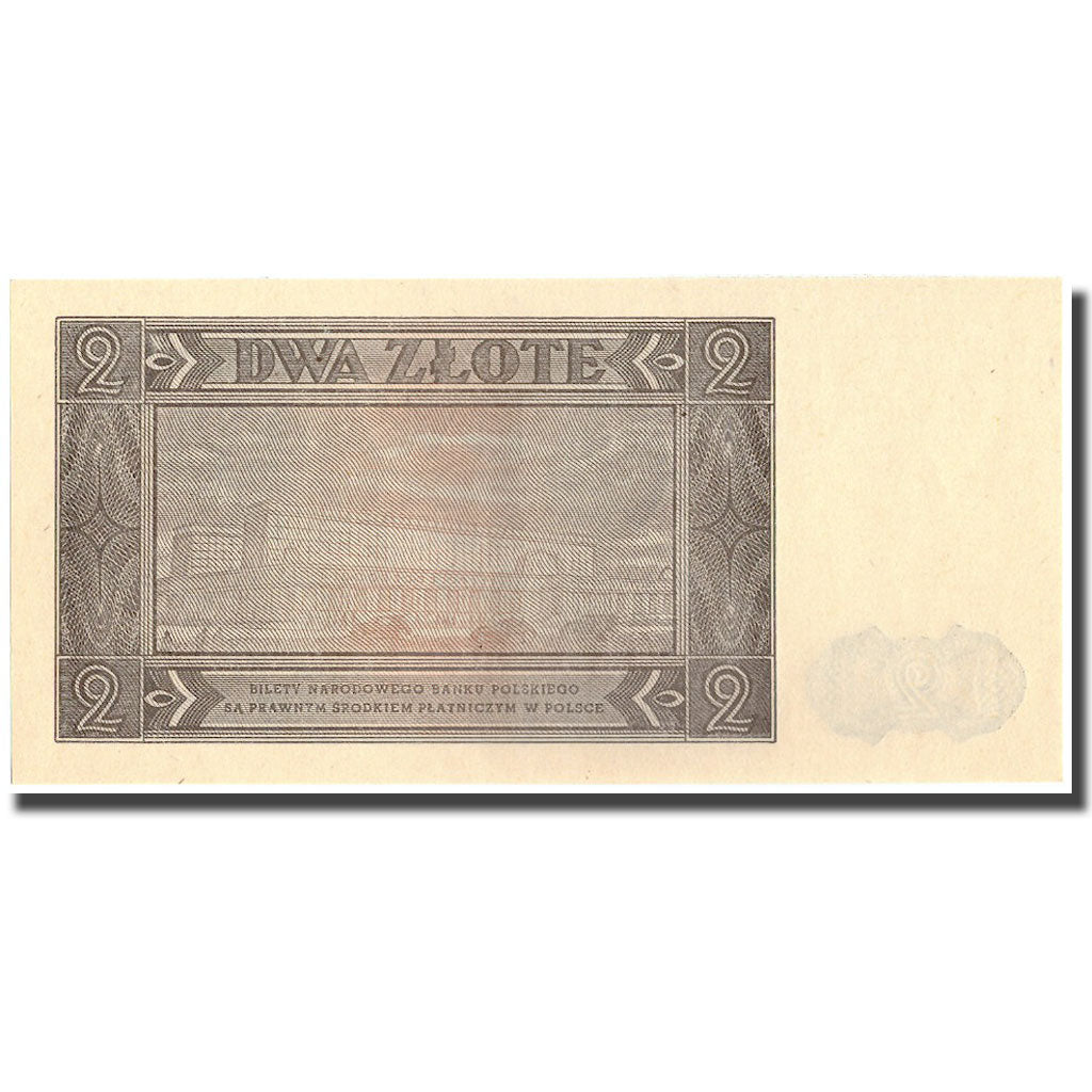 Geldschein, Polen, 2 Zlote, 1948, 1948, KM:134, UNZ-