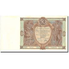 Banknote, Poland, 50 Zlotych, 1929, 1929, KM:71, AU(55-58)