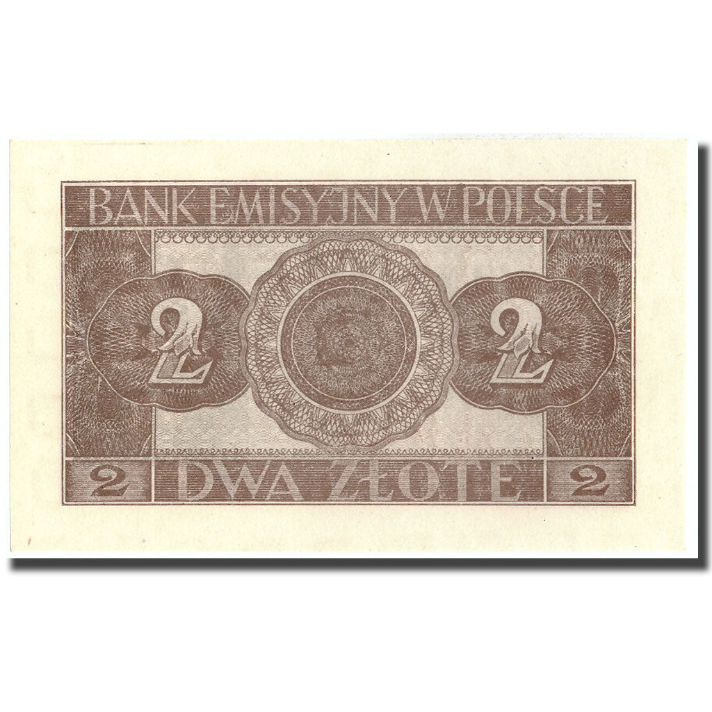 Geldschein, Polen, 2 Zlote, 1941, 1941, KM:100, UNZ-