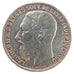 Belgian Congo, 5 Francs, 1891, KM #8.1, VF(30-35), Silver, 24.70