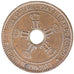 Belgian Congo, 10 Centimes, 1889, KM #4, MS(60-62), Bronze, 19.90