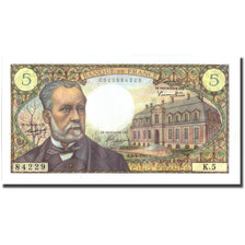 France, 5 Francs, Pasteur, 1966, 1966-05-05, SPL, Fayette:61.01, KM:146a