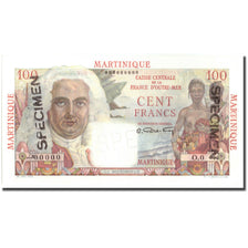 Billet, Martinique, 100 Francs, Undated (1947-49), Specimen, KM:31s, NEUF