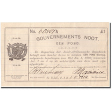 Billet, Afrique du Sud, 1 Pound, 1902, 1902-05-01, KM:66, TB+