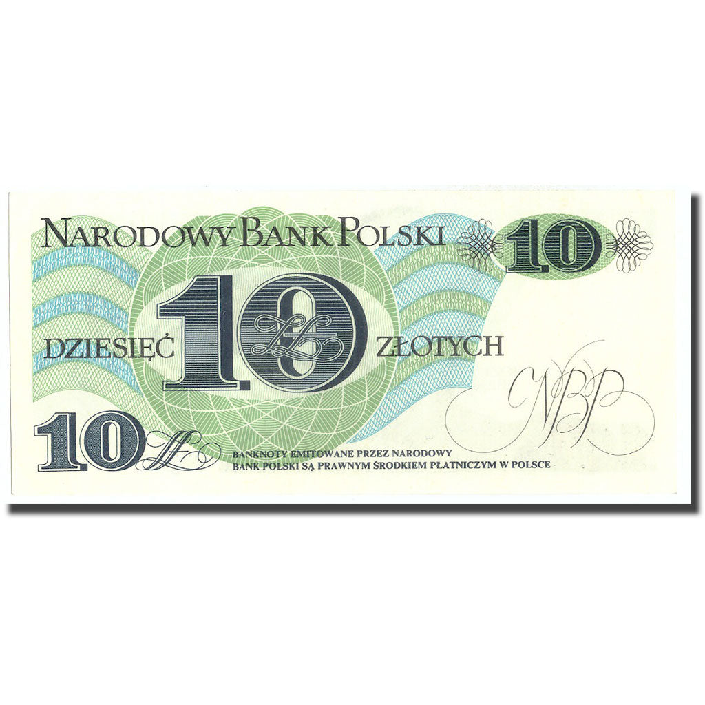 Banknote, Poland, 10 Zlotych, 1982, 1982, KM:148a, UNC(60-62)