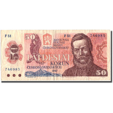 Banknote, Czechoslovakia, 50 Korun, 1987, 1987, KM:96a, EF(40-45)