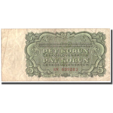 Banknote, Czechoslovakia, 5 Korun, 1961, 1961, KM:80b, VF(30-35)
