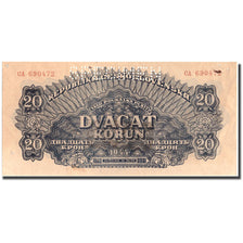 Banknote, Czechoslovakia, 20 Korun, 1944, 1944, Specimen, KM:47s, AU(50-53)