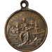 Frankrijk, Medaille, Grand Concours de Musique du Havre, 1883, ZF+, Koper