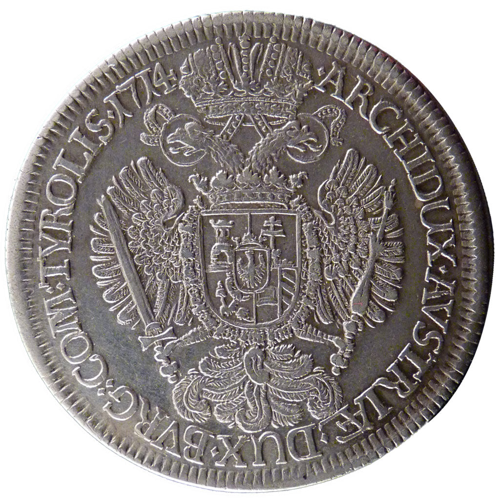Austria, Thaler, 1714, KM #1923, AU(50-53), Silver, 28.20