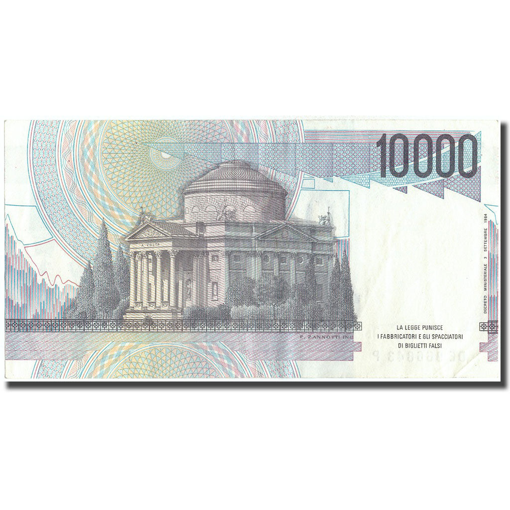 Banknote, Italy, 10,000 Lire, Undated (1994), KM:112c, AU(55-58)