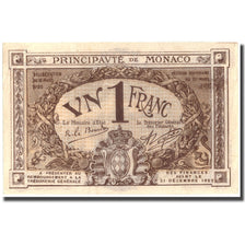 Geldschein, Monaco, 1 Franc, 1920, 1920-03-20, KM:4a, SS