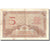 Biljet, Madagascar, 5 Francs, KM:35, TTB