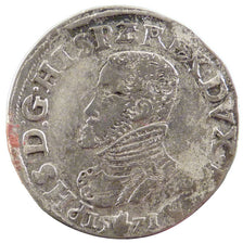 Belgium, 1/2 Ecu, 1571, Anvers, VF(30-35), Silver, Delmonte #51, 16.80