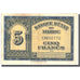 Banknote, Morocco, 5 Francs, 1943, 1943-08-01, KM:24, EF(40-45)