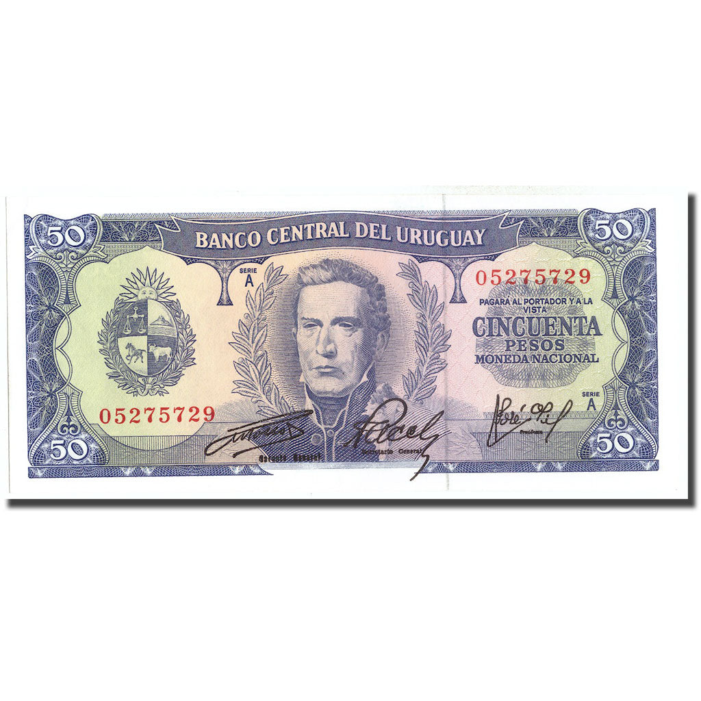 Banconote, Uruguay, 50 Pesos, KM:46a, FDS